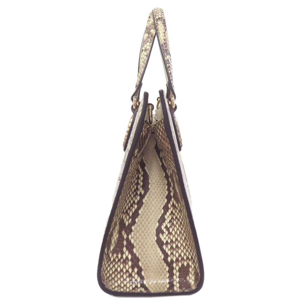 Gucci Soho Interlocking GG Handbag Python Leather - image 3